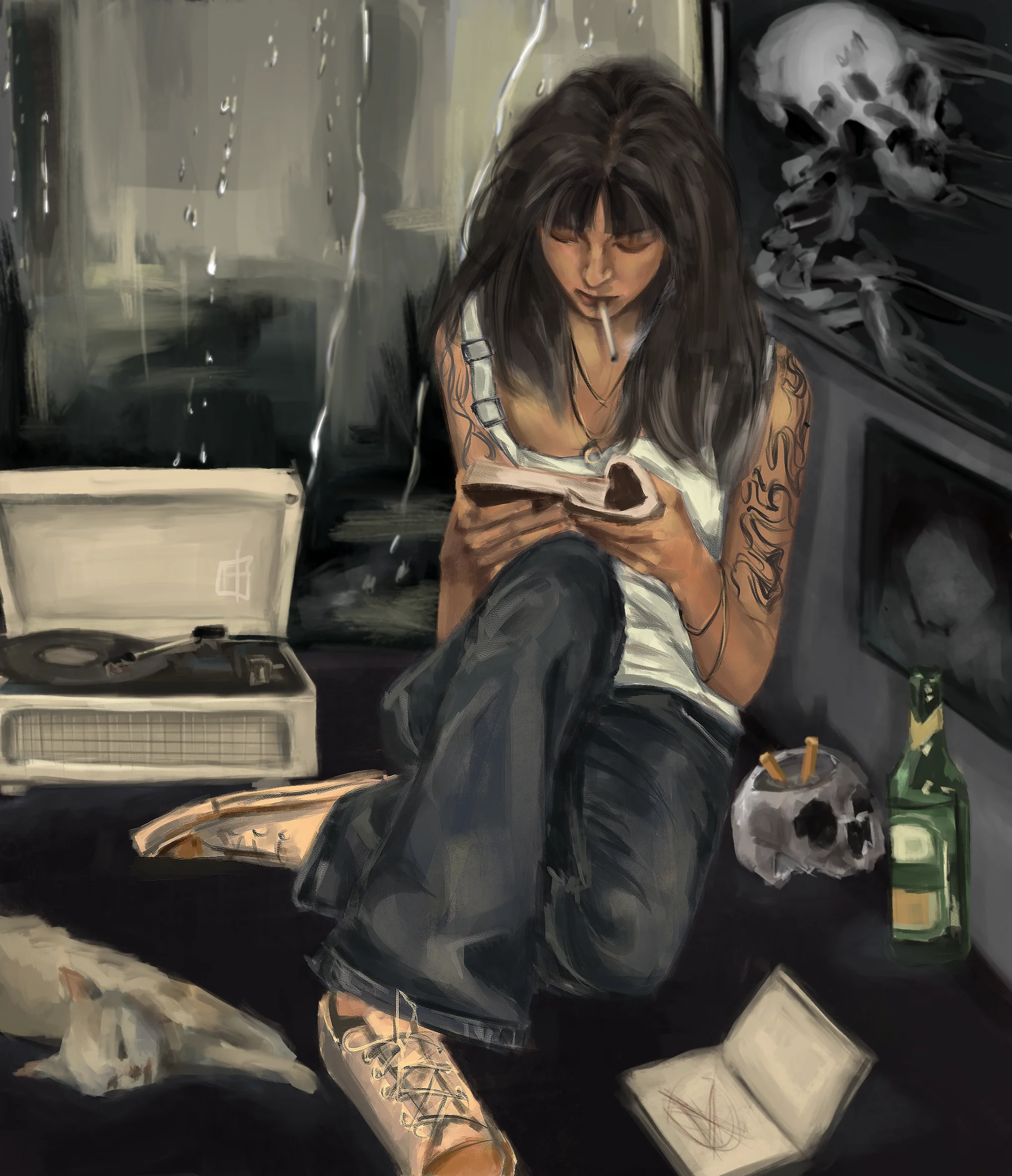 Artwork titled "In My Perfect Solitude".